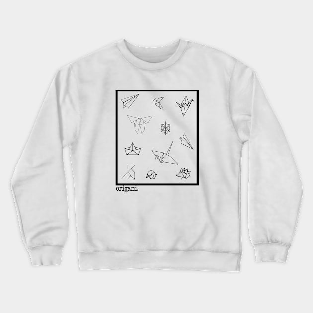 Origami Crewneck Sweatshirt by clerop